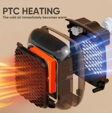 Portable WarmAir Turbine Heater – Quick Heat Technology