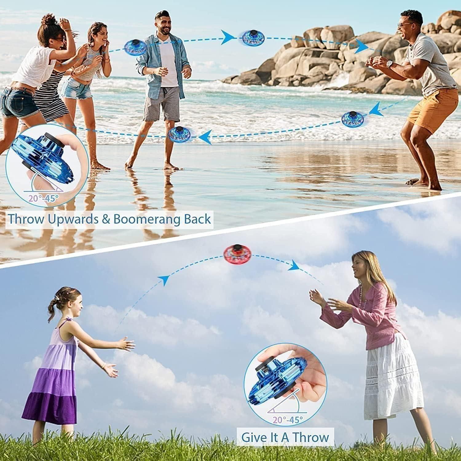 Flying Orb Hover Ball Spinner – Outdoor Throw & Catch Toy