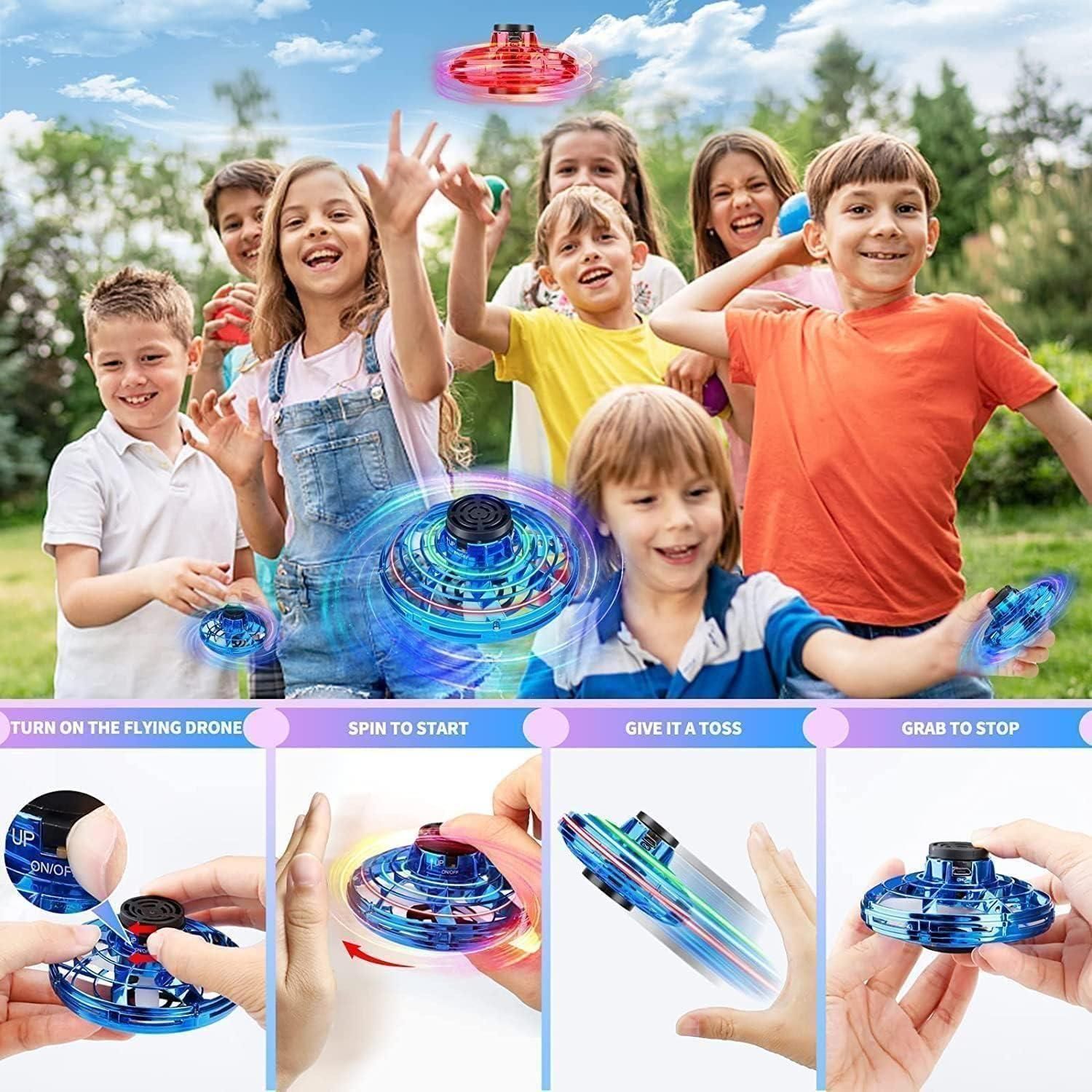 Flying Orb Hover Ball Spinner – Outdoor Throw & Catch Toy